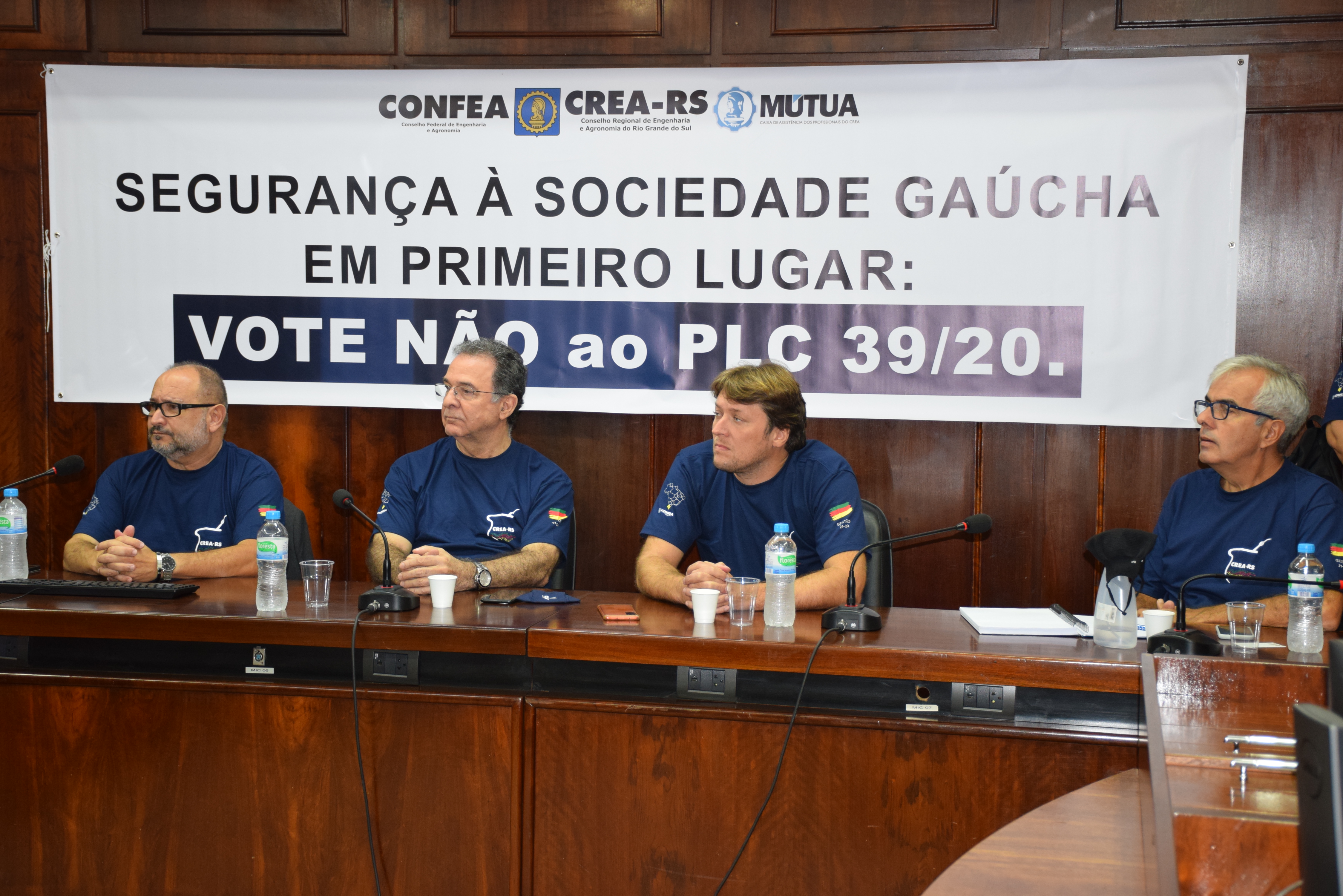 Coordenadores das Câmaras presentes